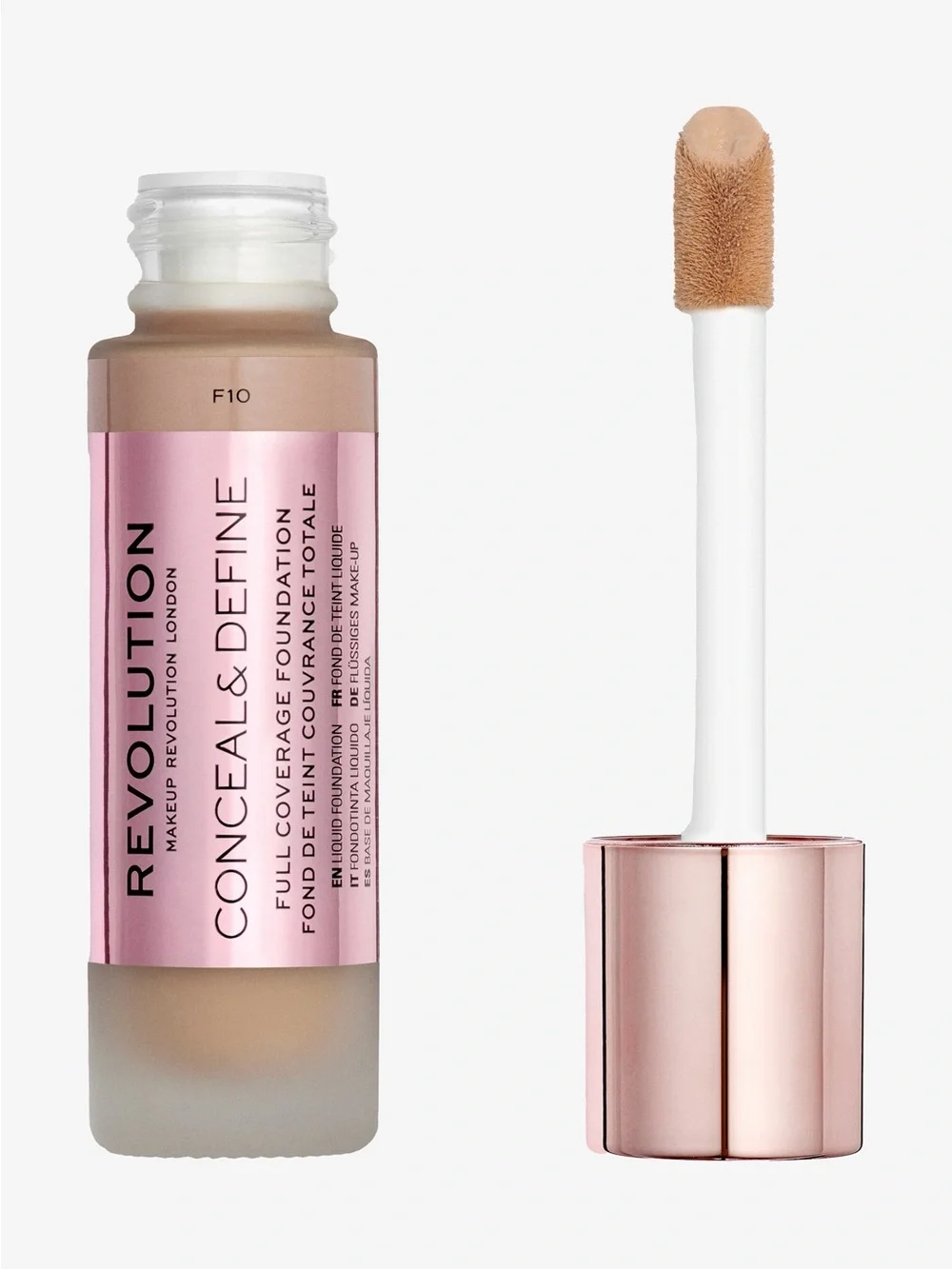 Revolution Conceal & Define Concealer - F10 Warm Beige